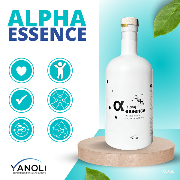 [alpha] essence 0,75l Glass bottle